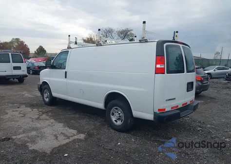 2020 Chevrolet Express Cargo Rwd 2500 Regular Wheelbase Wt из США, поврежденный, VIN 1GCWGAFG8L1270785